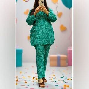 Green co ord set